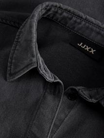 JXPAULINA SS SHIRT DNM LN medium grey denim