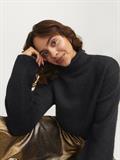 JXROSANNA ROLL NECK KNIT black