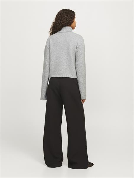 JXROSANNA ROLL NECK KNIT light grey melange