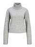 JXROSANNA ROLL NECK KNIT light grey melange