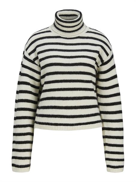 JXROSANNA ROLL NECK KNIT vanilla ice