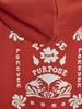 JXROWAN RLX LS SHORT HOOD SWT poinciana