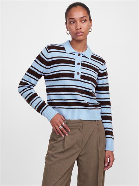 JXRUBY POLO NECK KNIT SN skyway