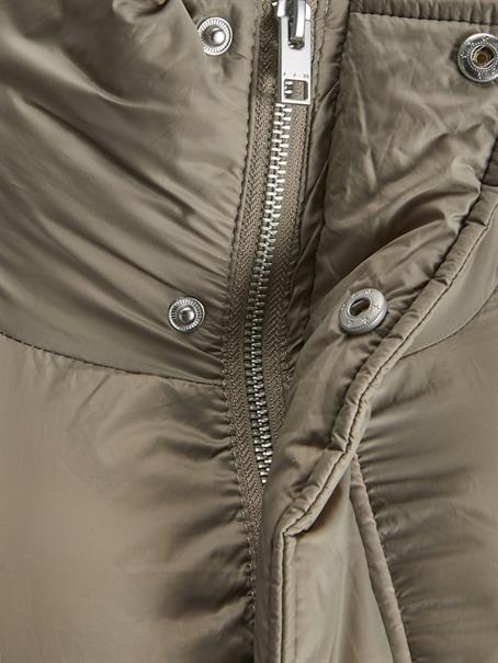 JXSAGA NYLON QUILTED JACKET SN brindle