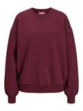 JXSANDRA RLX LS CREW SWT cabernet