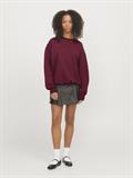 JXSANDRA RLX LS CREW SWT cabernet
