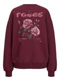 JXSANDRA RLX LS CREW SWT cabernet