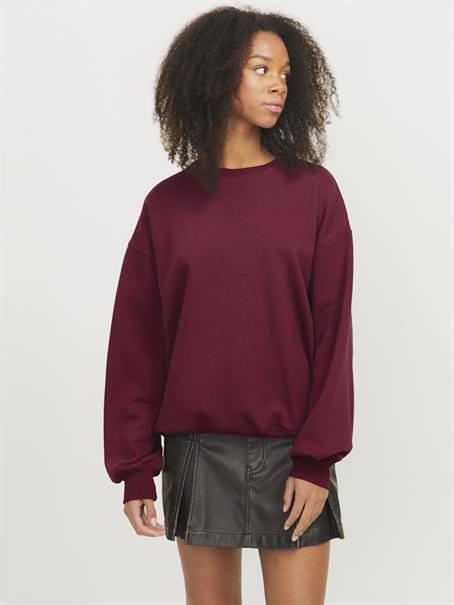 JXSANDRA RLX LS CREW SWT cabernet