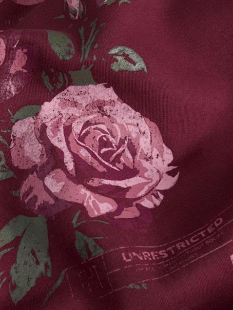 JXSANDRA RLX LS CREW SWT cabernet