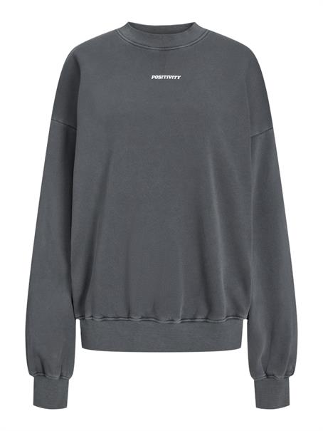 JXSANDRA RLX LS WASH CREW SWT black
