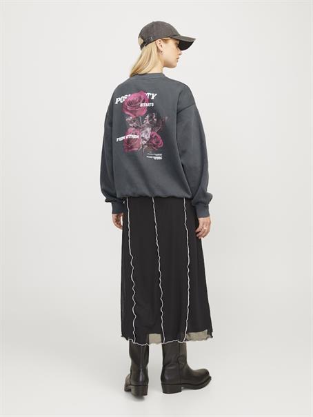 JXSANDRA RLX LS WASH CREW SWT black