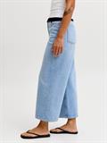 JXSANTIAGO WIDE CROP R324 DNM LN light blue denim