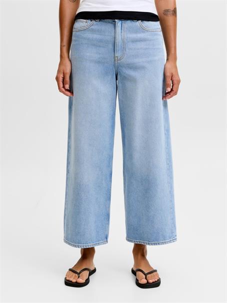 JXSANTIAGO WIDE CROP R324 DNM LN light blue denim