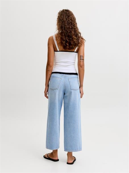 JXSANTIAGO WIDE CROP R324 DNM LN light blue denim