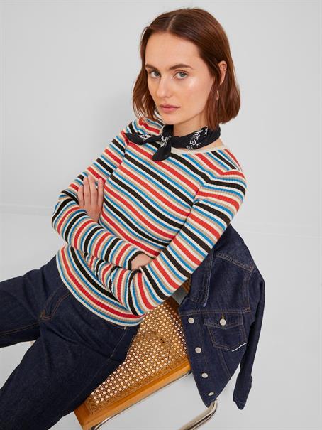 JXSAVANNAH CREW NECK KNIT poinciana