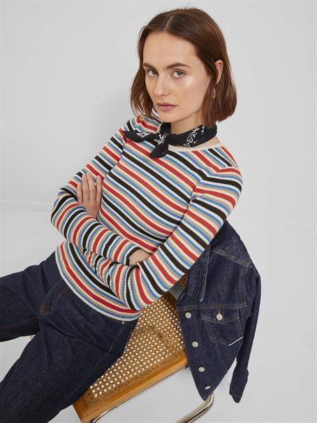JXSAVANNAH CREW NECK KNIT poinciana