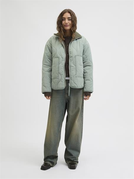 JXSERENA MID QUILTED JACKET OTW SN sea spray