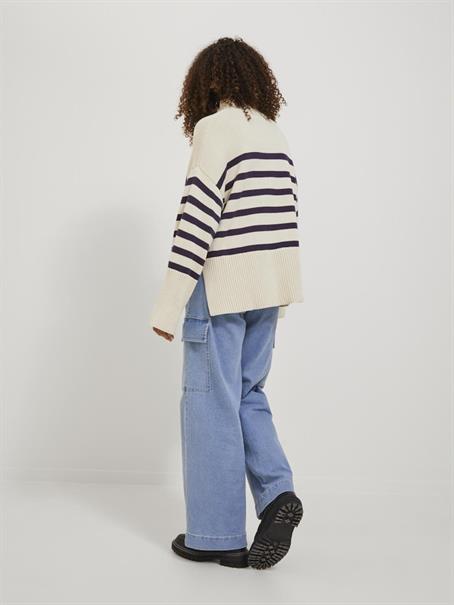 JXSIA HIGH NECK KNIT bone white