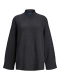JXSIANA TWIST HIGH NECK KNIT black