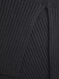 JXSIANA TWIST HIGH NECK KNIT NOOS black