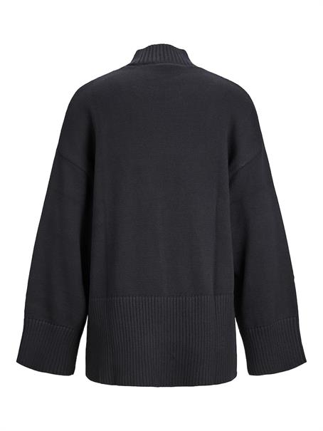 JXSIANA TWIST HIGH NECK KNIT NOOS black