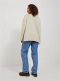 JXSIANA TWIST HIGH NECK KNIT NOOS bone white