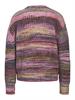 JXSIMONE SPACE DYE CREW NECK KNIT SN cabernet