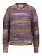 JXSIMONE SPACE DYE CREW NECK KNIT SN cabernet