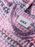 JXSIMONE SPACE DYE CREW NECK KNIT SN purple rose