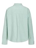 JXSIVA OXFORD LS SHIRT WVN LN grayed jade