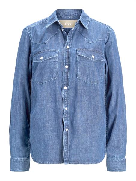 JXSOPHI LS DENIM SHIRT NOOS medium blue denim