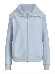 JXSTUDIO VESTERBRO FLAT KNIT ZIP SWT SN skyway