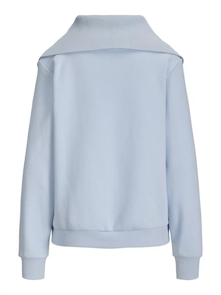 JXSTUDIO VESTERBRO FLAT KNIT ZIP SWT SN skyway