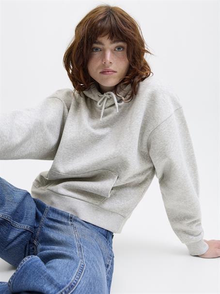 JXSTUDIO VESTERBRO LS RLX HOOD SWT NOOS light grey melange