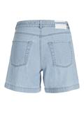 JXSURA MW LINEN BLEND SHORTS DNM light blue denim