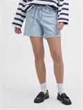 JXSURA MW LINEN BLEND SHORTS DNM light blue denim