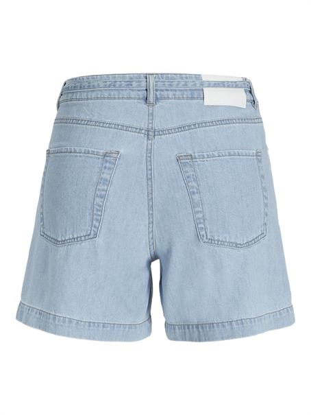 JXSURA MW LINEN BLEND SHORTS DNM light blue denim