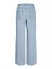 JXSURA WIDE MW LINEN BLEND JEANS DNM light blue denim