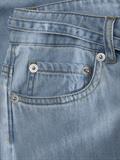 JXSURA WIDE MW LINEN BLEND JEANS DNM light blue denim