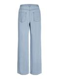 JXSURA WIDE MW LINEN BLEND JEANS DNM light blue denim