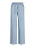 JXSURA WIDE MW LINEN BLEND JEANS DNM light blue denim