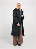 JXSUS LONG PUFFER COAT SN black