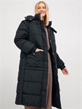 JXSUS LONG PUFFER COAT SN black