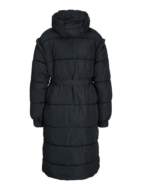 JXSUS LONG PUFFER COAT SN black