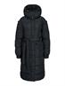 JXSUS LONG PUFFER COAT SN black