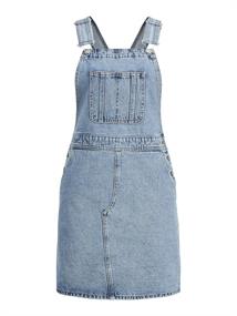 JXTESSA OVERALL DRESS DNM medium blue denim