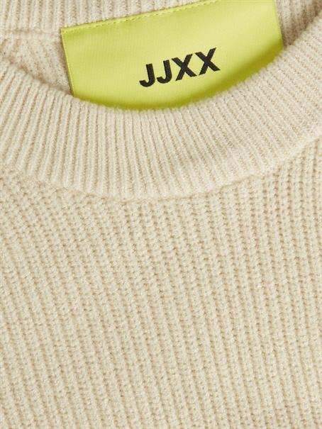 JXTILDE CREW NECK KNIT bone white