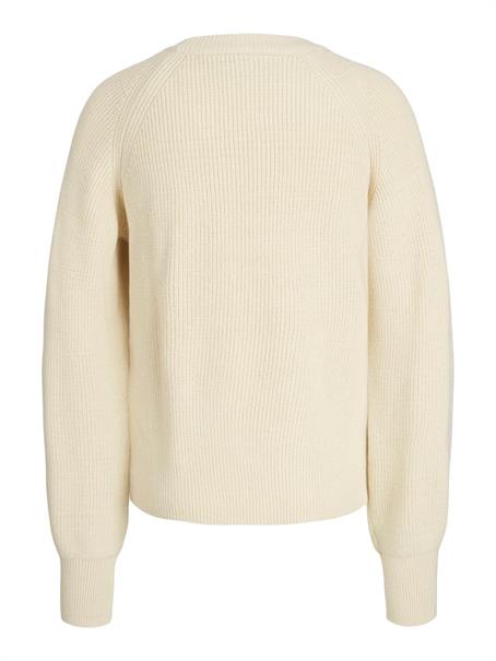 JXTILDE CREW NECK KNIT bone white