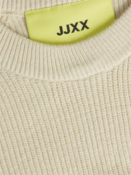 JXTILDE CREW NECK KNIT bone white