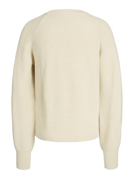 JXTILDE CREW NECK KNIT bone white